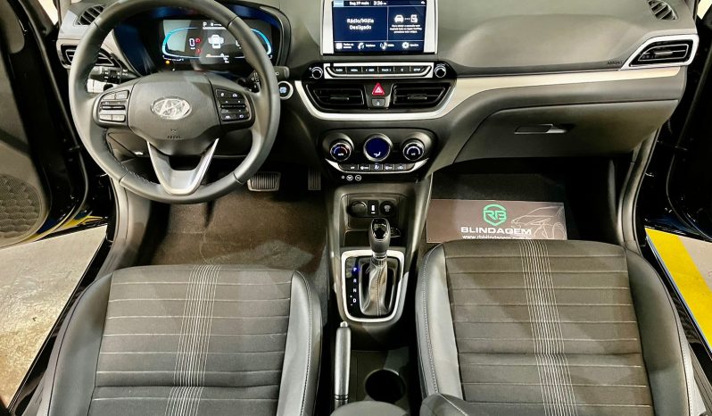 Hyundai HB20S 1.0 TGDI Flex Platinum Plus Automático 2023/2024 – Blindado III-A full