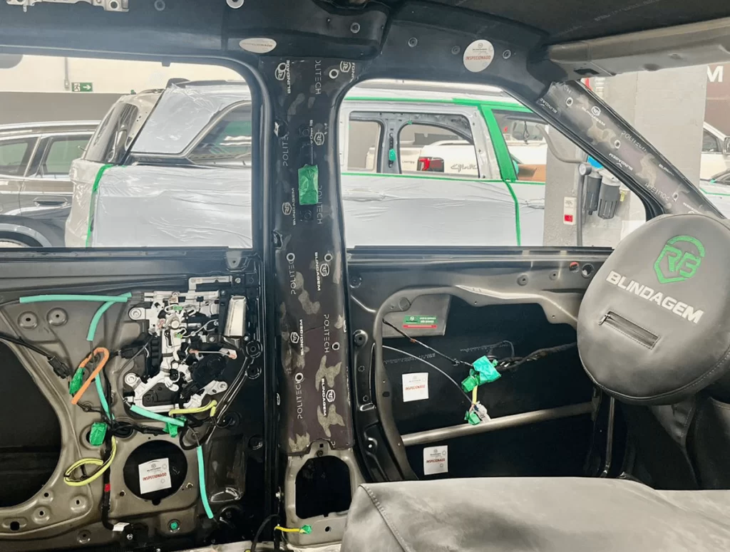 TBlindagem Automotiva ecnologia Politech